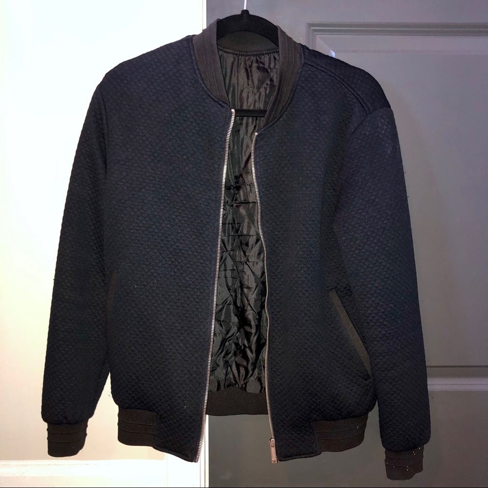 ZARA - Men’s Quilted Bomber Jacket